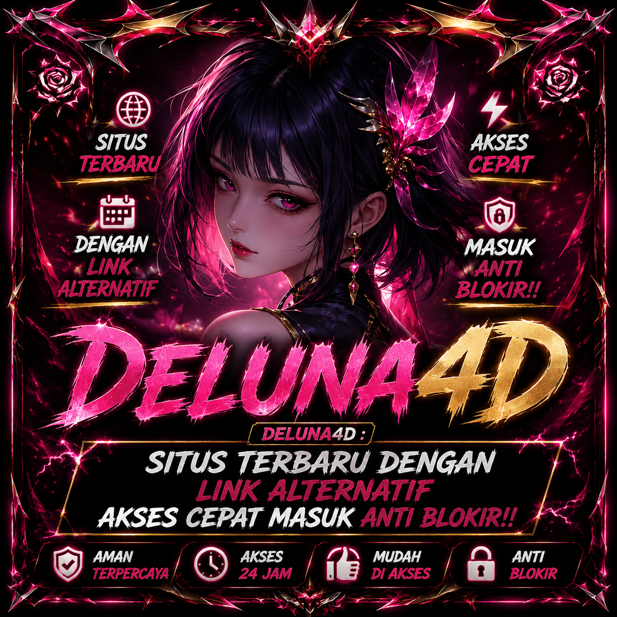 DELUNA4D : Situs Terbaru Dengan Link Alternatif Akses Cepat Masuk Anti Blokir!! by Hey siriusly